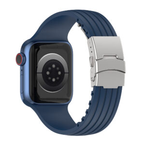 Apple Watch Armband Blau Silikon FlightLife